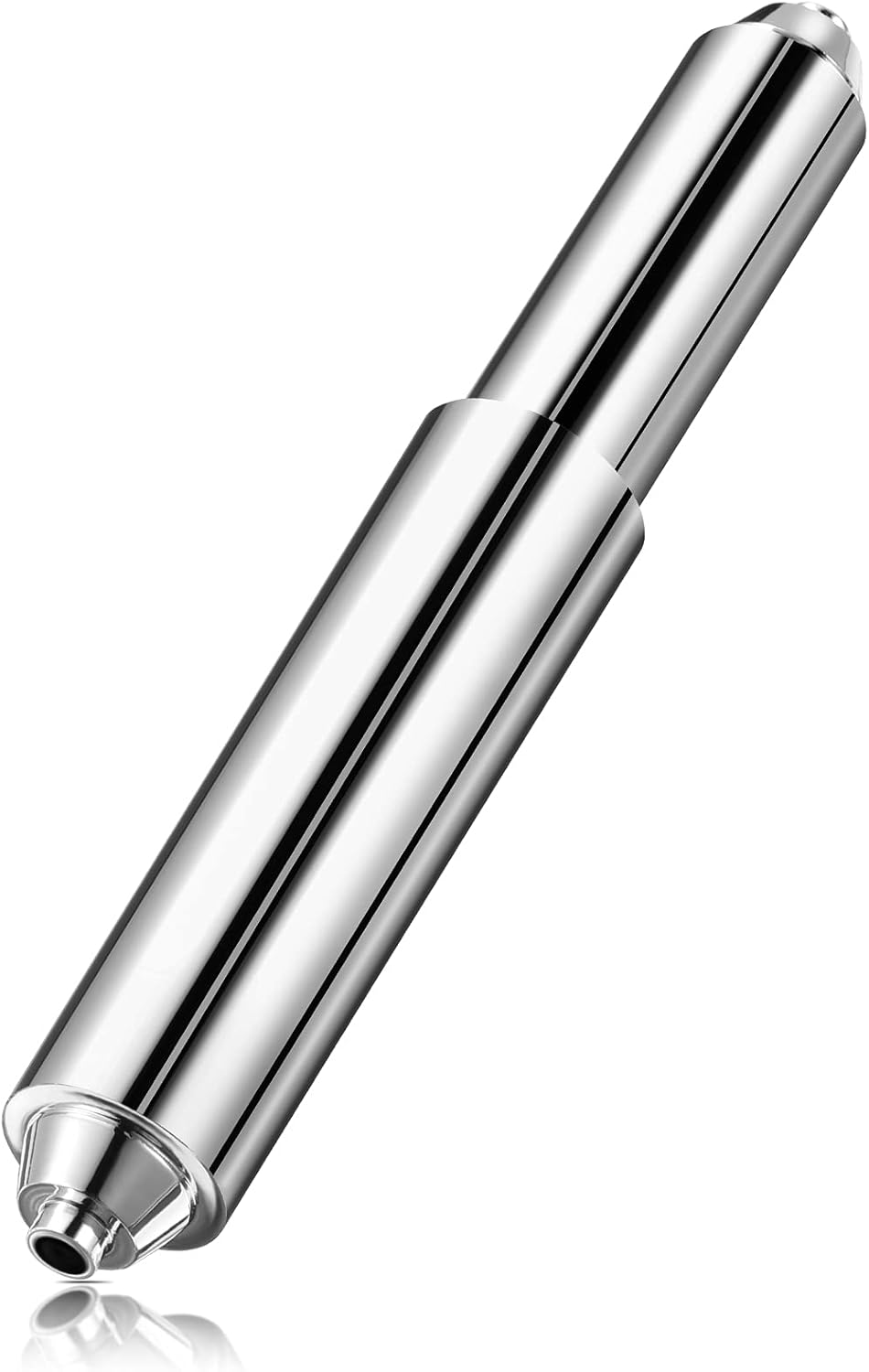 Patelai Toilet Paper Holder Roller Replacement Rod Plastic Chrome 1 Piece