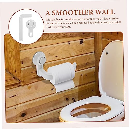 FIXOSHEE Wall Mounted Toilet Paper Holder Simple Stylish Design