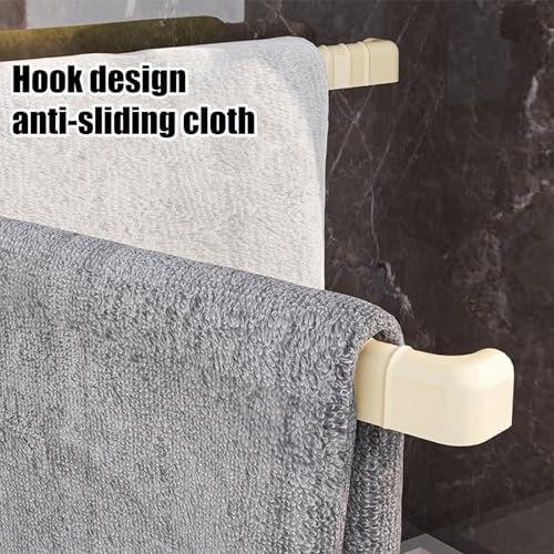 Flexible Suction Cup Towel Holder 3-Arm Rotating