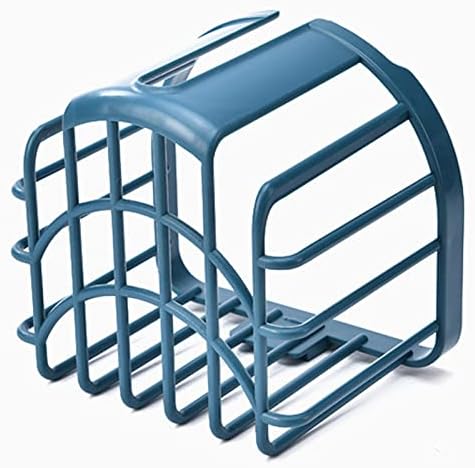 Wall Mounted Toilet Paper Holder with Smooth Output and Heavy Duty Design Blue