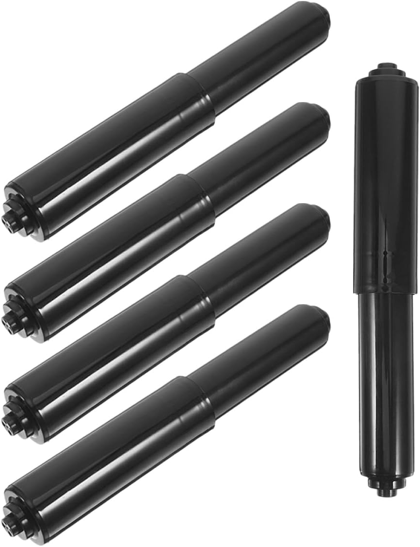 Cabilock 5Pcs Adjustable Toilet Paper Holder Replacement Rods