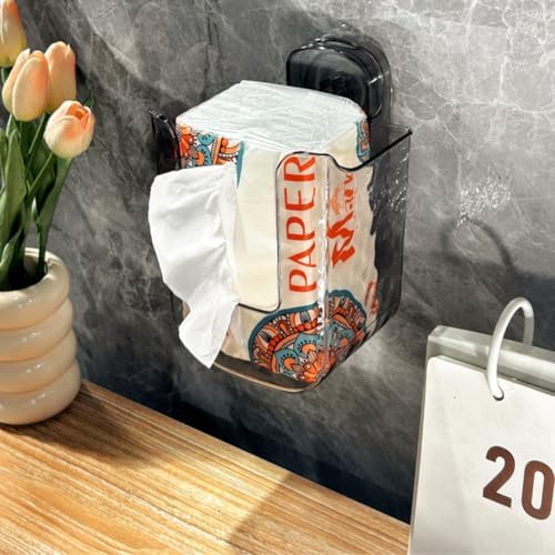 Multi Functional Wall Tissue Box Holder Toilet and Kitchen Use