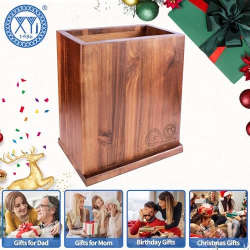 XYJ Magnetic Knife Block Holder Double Side Storage 1