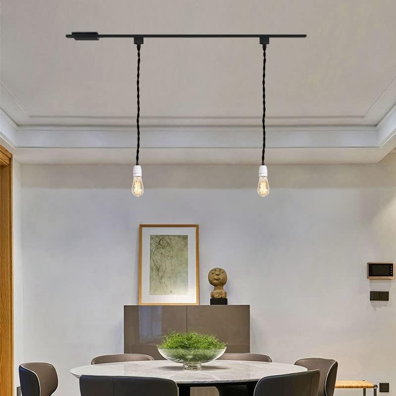 KAYYELAMP 3-Lights H Track Pendant Light Fixture