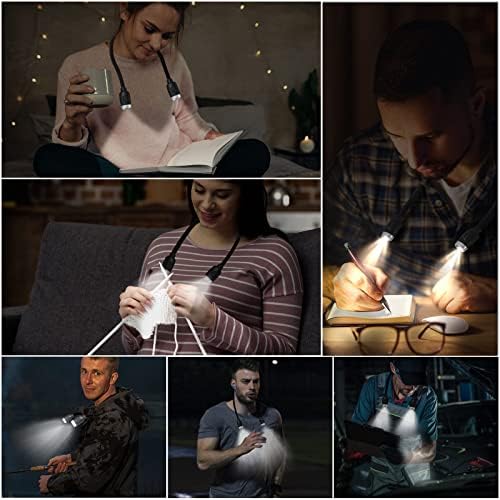 LEDBOKLI Neck Reading Light with 6 Brightness Levels 1