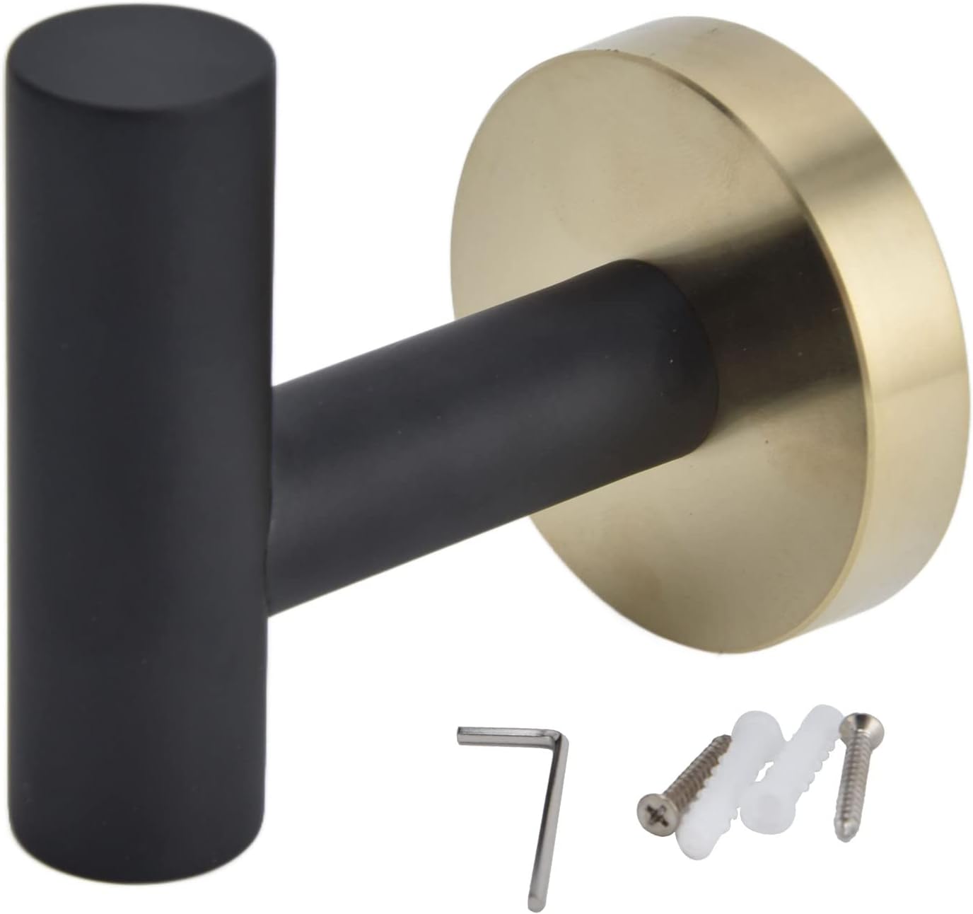 LAOSEP 4 Layer Black Gold Towel Bar 1