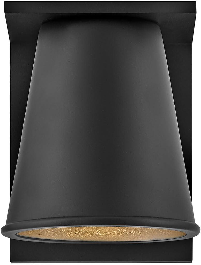 Hinkley Hans Extra Small Wall Mount Lantern Black 1
