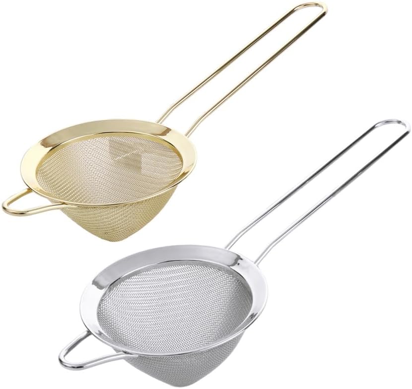 Leadigol Fine Mesh Strainer with Handle for Cocktail Coffee Juice