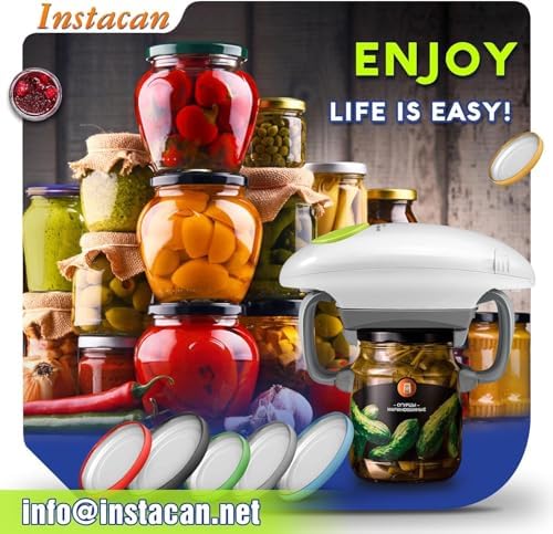 INSTACAN Electric Jar Opener with Auto-Off for Arthritic Hands