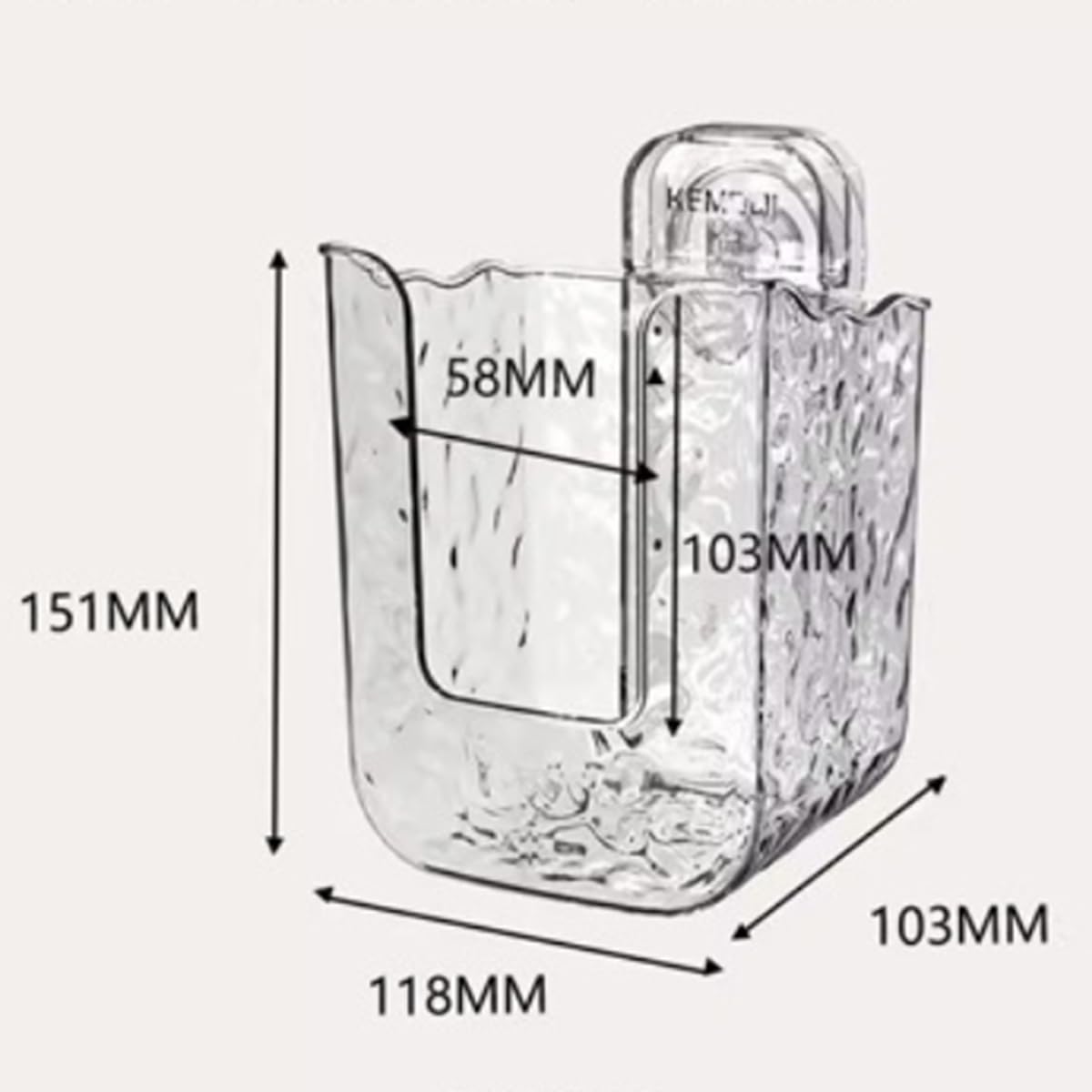 Multi Functional Wall Tissue Box Holder Toilet and Kitchen Use
