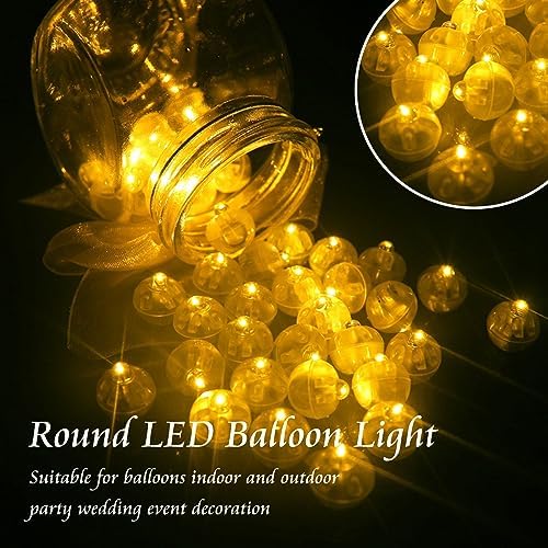 100pcs Waterproof Mini LED Balloon Lights Multicolor 1