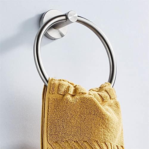 AOKQYA 6 Inch Diameter Stainless Steel Towel Ring