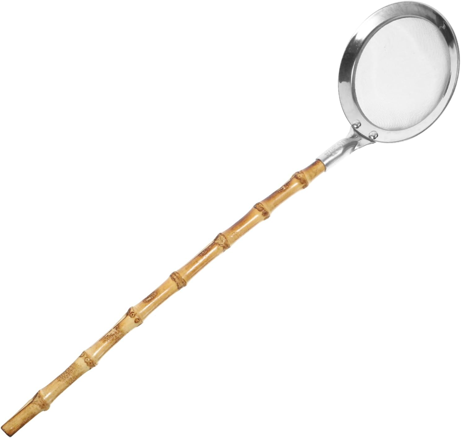 PRETYZOOM Stainless Steel Skimmer Ladle with Handle