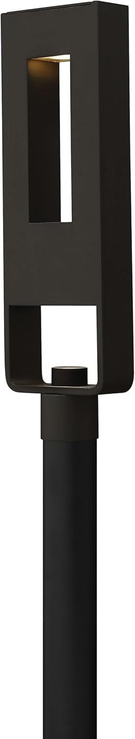 Hinkley Atlantis Large Post Top Lantern - Satin Black