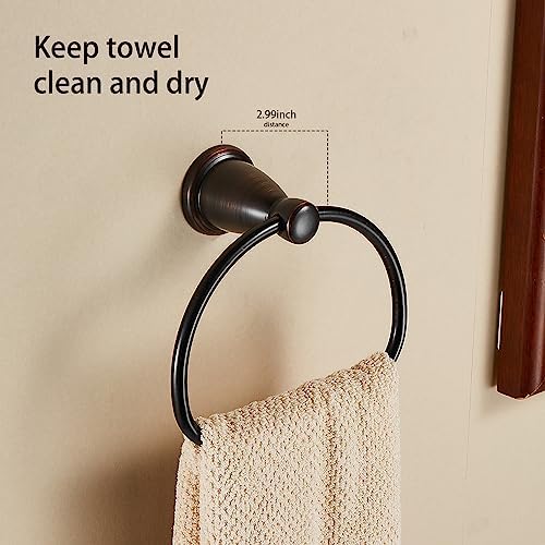 WEIKO Bronze Towel Ring 180 Degree Rotatable