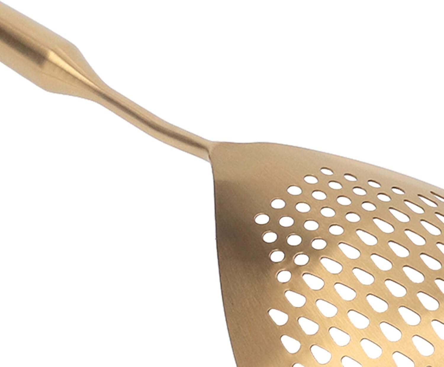 Cryfokt Gold Skimmer Ladle with Long Handle