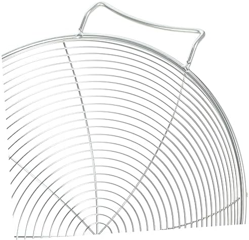 DECHOUS 304 Stainless Steel Mesh Colander with Wooden Handle