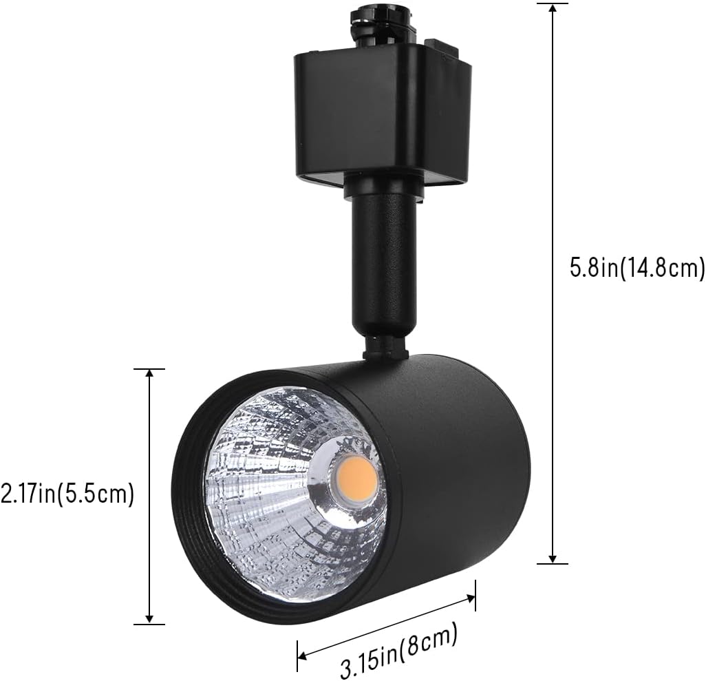 Mirrea 12 Pack LED Track Light Heads