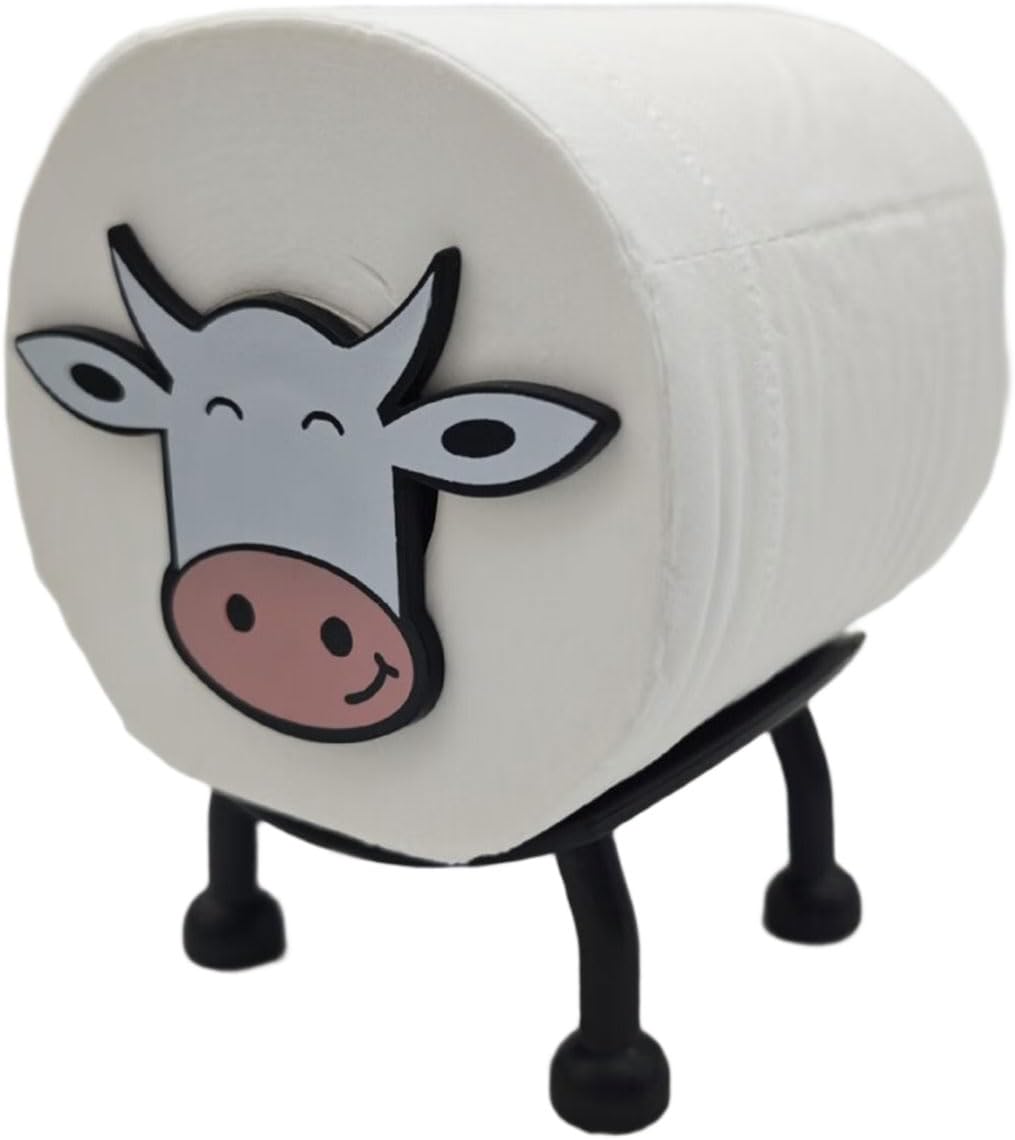 Cyni Lovely Cow Stackable Toilet Paper Holder