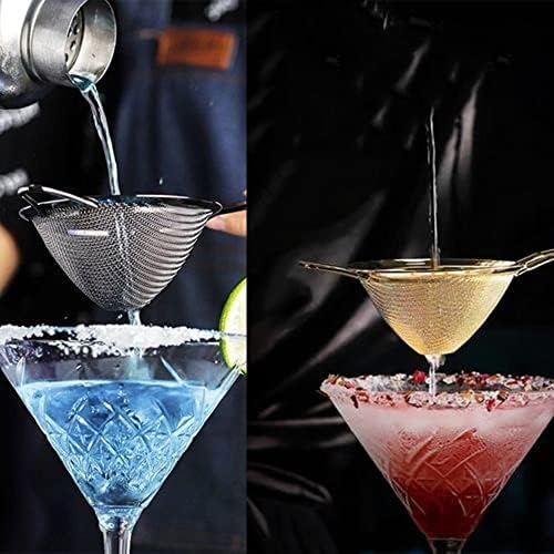 Leadigol Fine Mesh Strainer with Handle for Cocktail Coffee Juice
