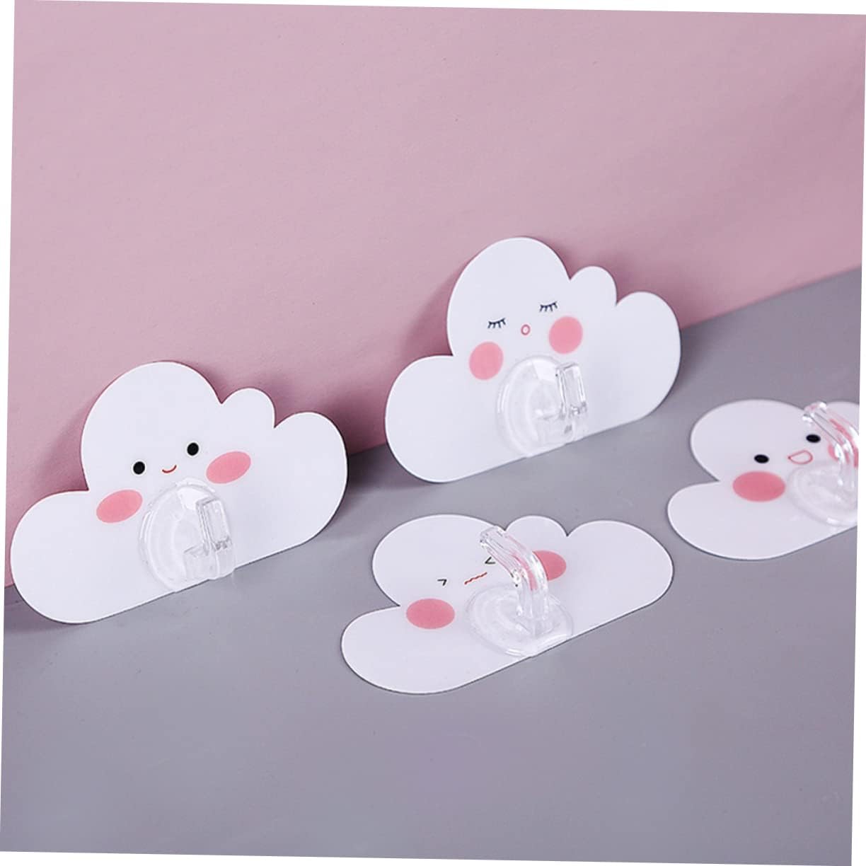DECHOUS 12pcs Cloud Decor Hooks for Boys Girls Room