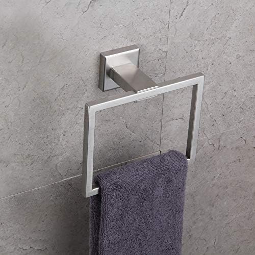 GERZWY Stainless Steel Towel Holder for Bathroom