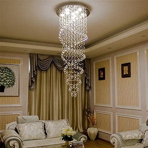 LED Hanging Light Chandelier with Rotating Design
