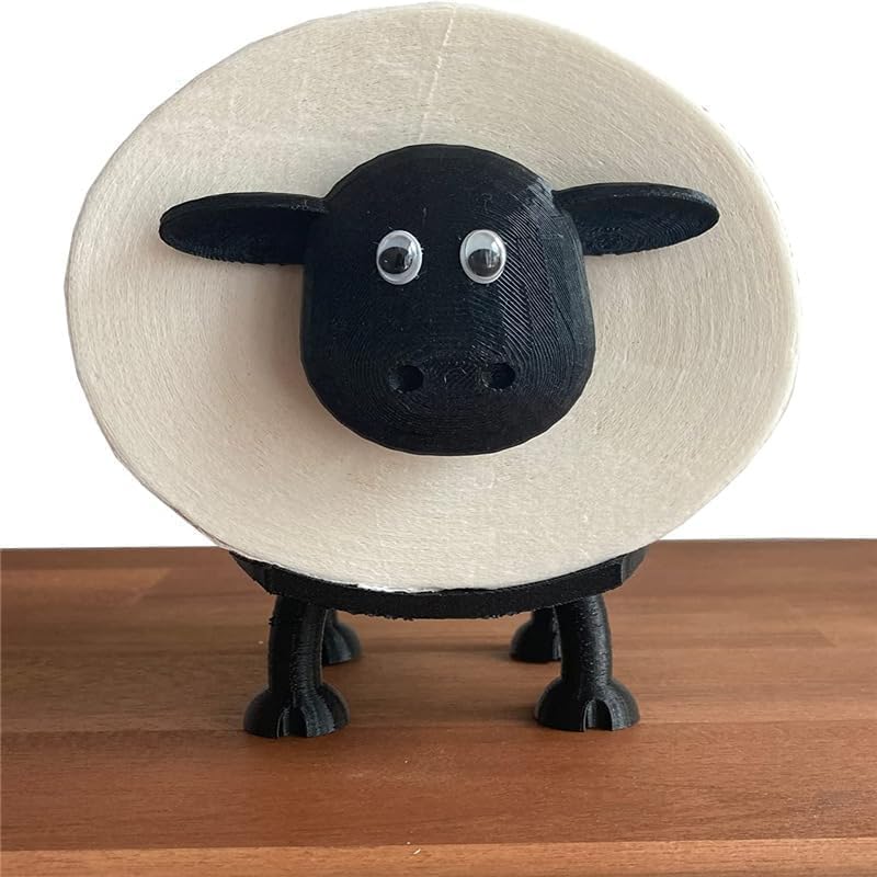 Cute Sheep Toilet Paper Holder Funny Bathroom Decor