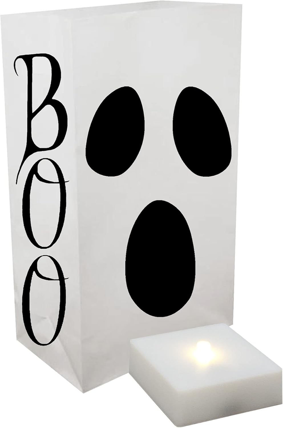 Lumabase Ghost Luminaria Kit - 6 Piece Battery Operated Path Light Set