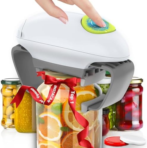 INSTACAN Electric Jar Opener with Auto-Off for Arthritic Hands