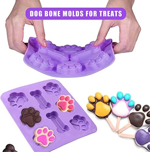 SAGOOITS Set of 7 Dog Treats Molds Cookie Cutters