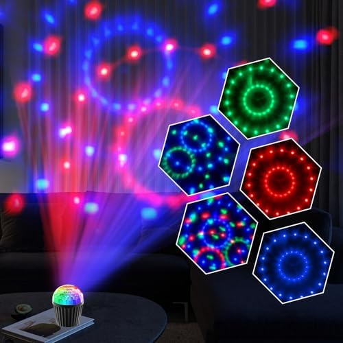 Yiixuyo Disco Ball Light with Sound Control