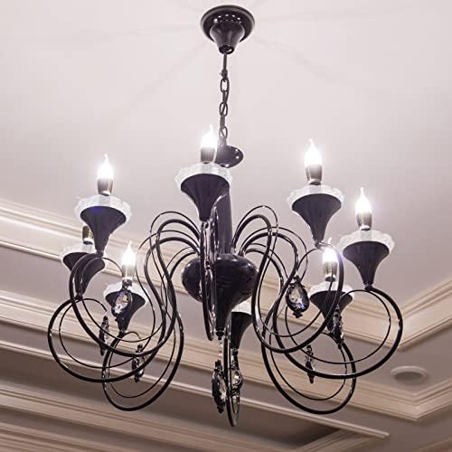 Bonuci 6 Pcs Chandelier Bobeche Replacement with 4 Side Holes