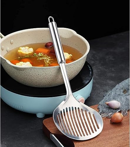 TENTA Kitchen 2pc Skimmer Ladle with Wire Strainer