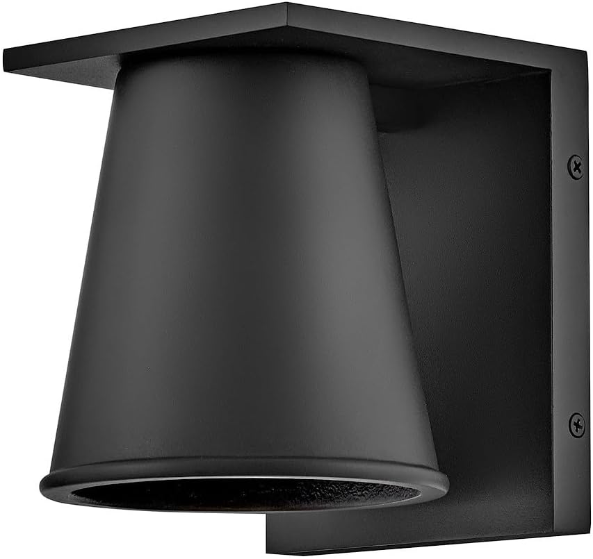Hinkley Hans Extra Small Wall Mount Lantern Black 1