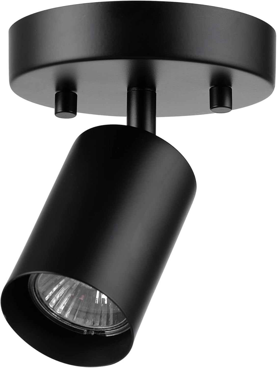 Globe Electric 57498 Matte Black Spotlight with Pivot Track