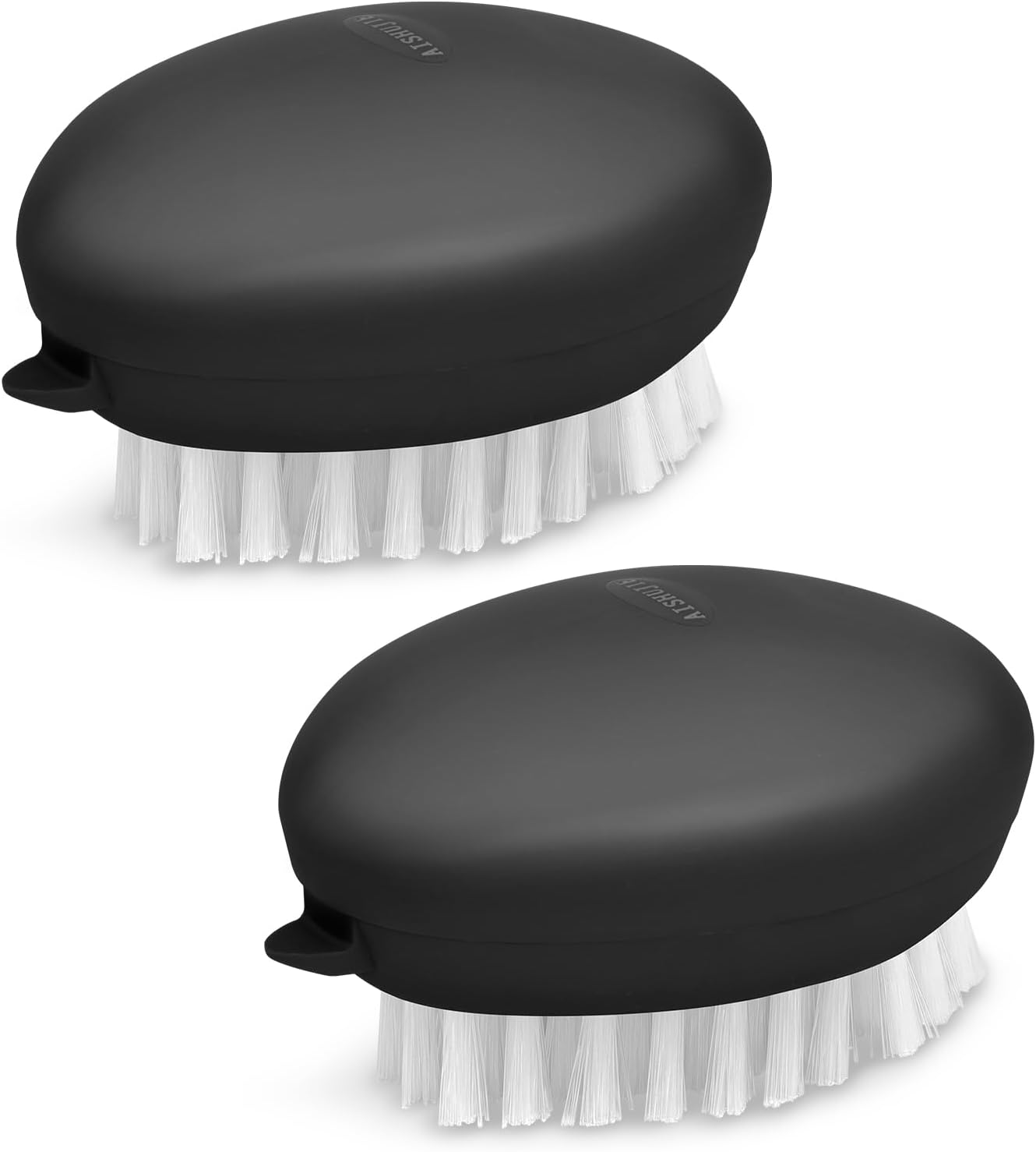 AISHUJIE 2 Pcs Vegetable Brush with Non-Slip Grip