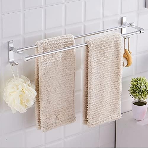 TYZK Shower Shelf Towel Rack Aluminum Wall Mounted