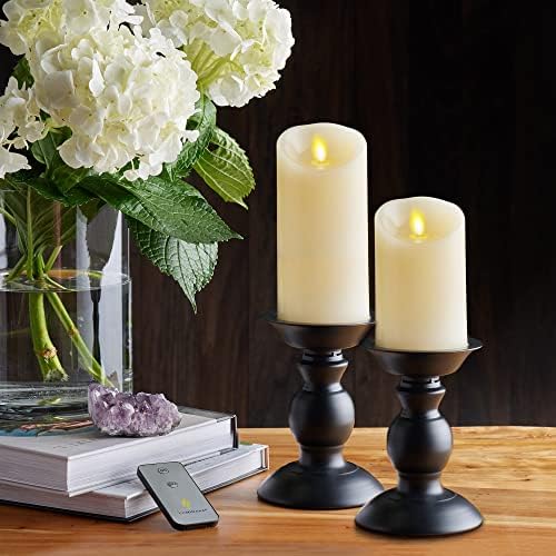 Luminara Flameless LED Ivory Pillar Candle 3 x 45 1