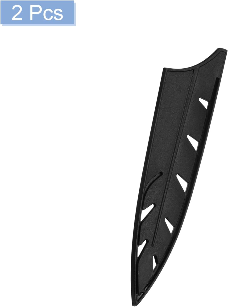 Uxcell 2Pcs Knife Edge Guards for 8 Chef Knife Black