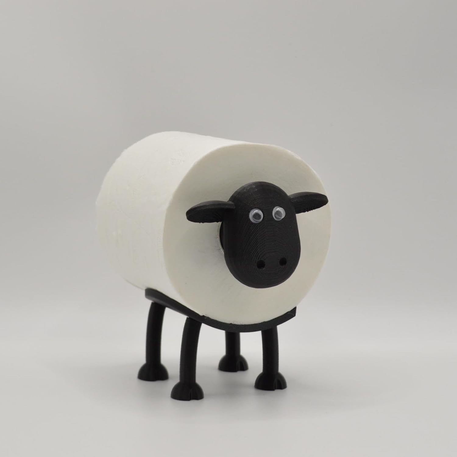 Flinbius Sheep Toilet Roll Holder - Cute 3D Printed Bathroom Decor