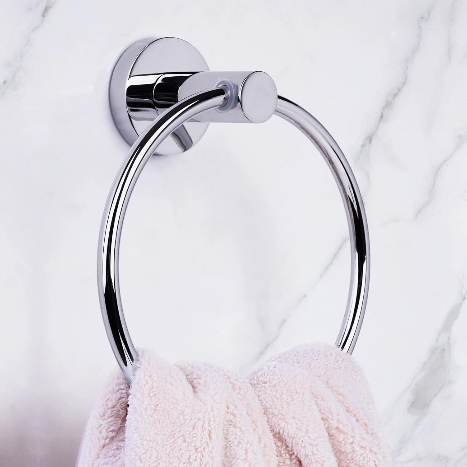 Fivean Heavy Duty Stainless Steel Towel Ring