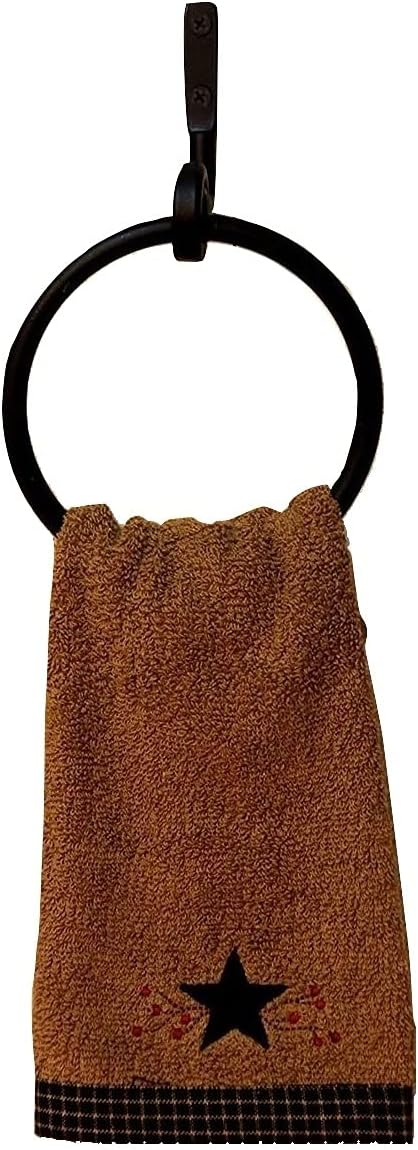 Iron Towel Ring - Hand Wrought Amish Blacksmith