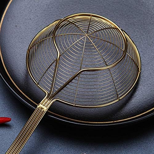 Kyraton Gold Strainer Spider Skimmer for Kitchen