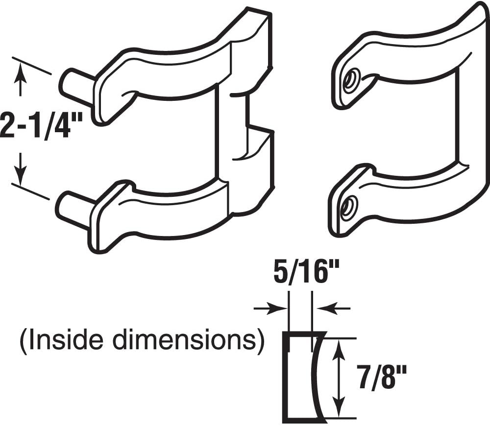Prime-Line M 6198 Chrome Towel Bar Set