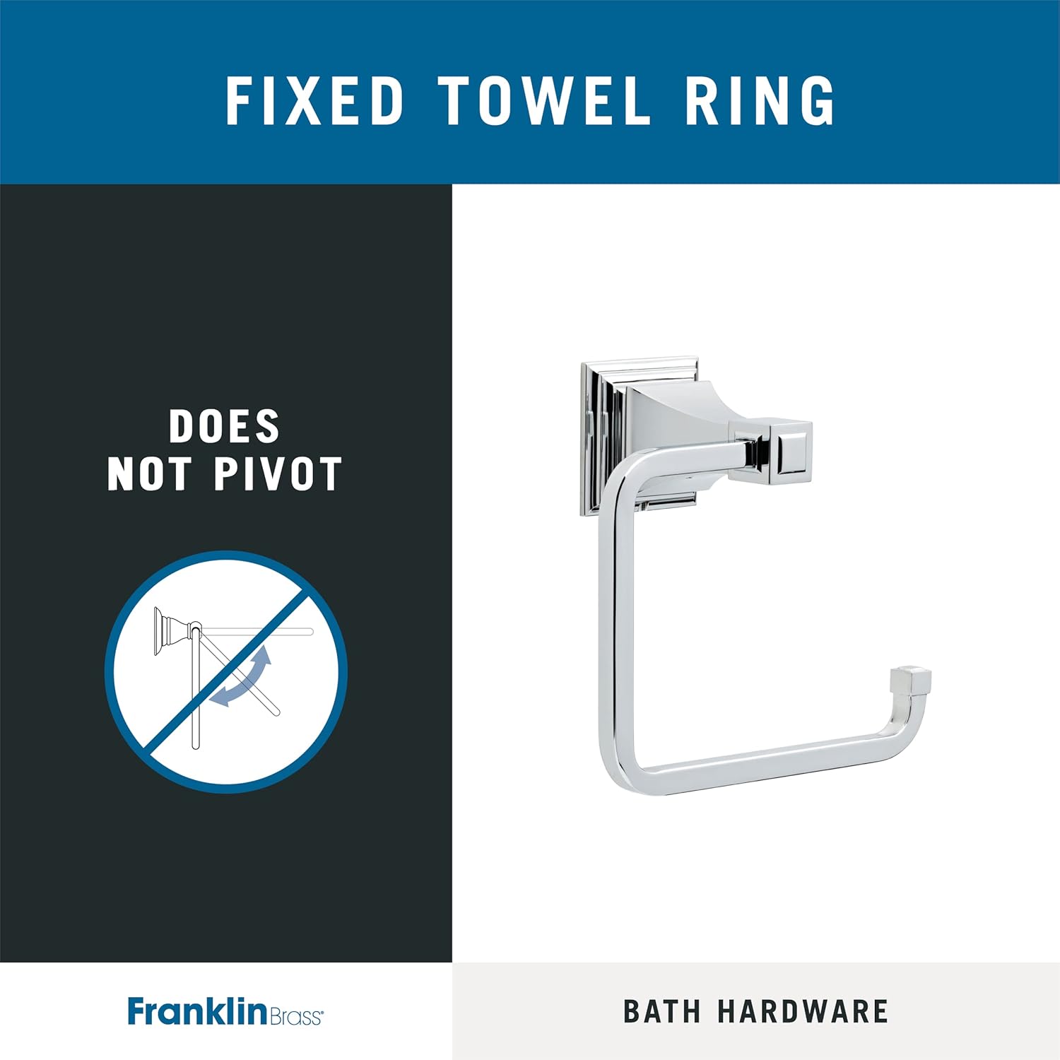Franklin Brass 11016PC Lynwood Towel Ring