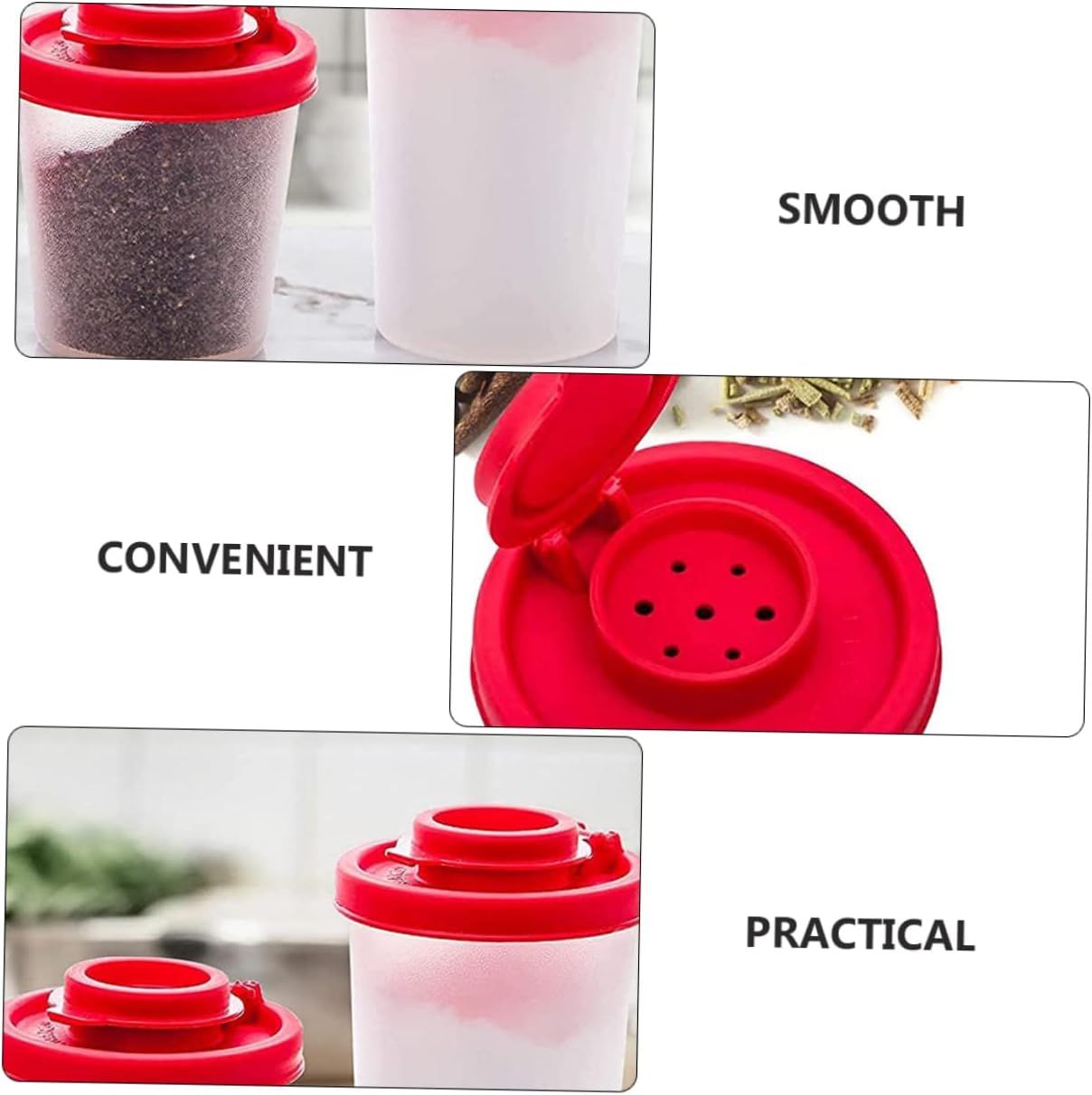 Cabilock Pepper Shakers Set for Kitchen