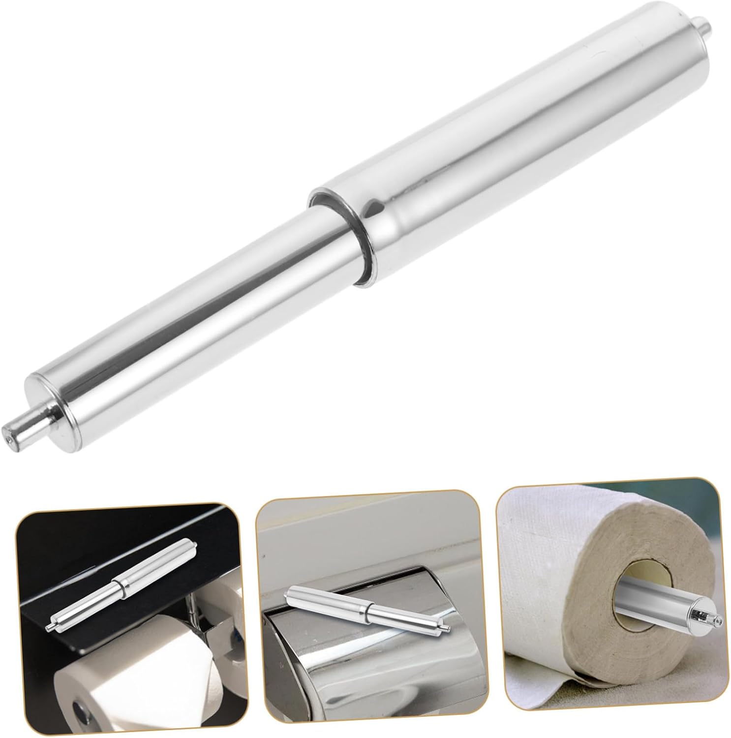 Veemoon Chrome Toilet Paper Roller Holder