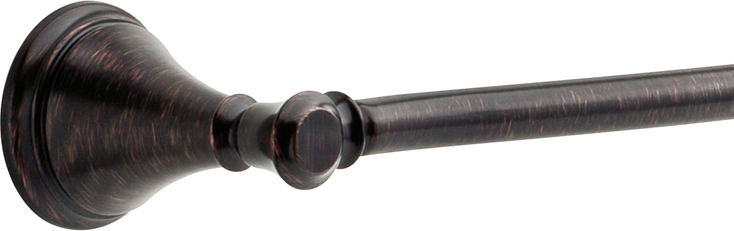 DELTA Cassidy 18-in Wall Mount Towel Bar in Venetian Bronze