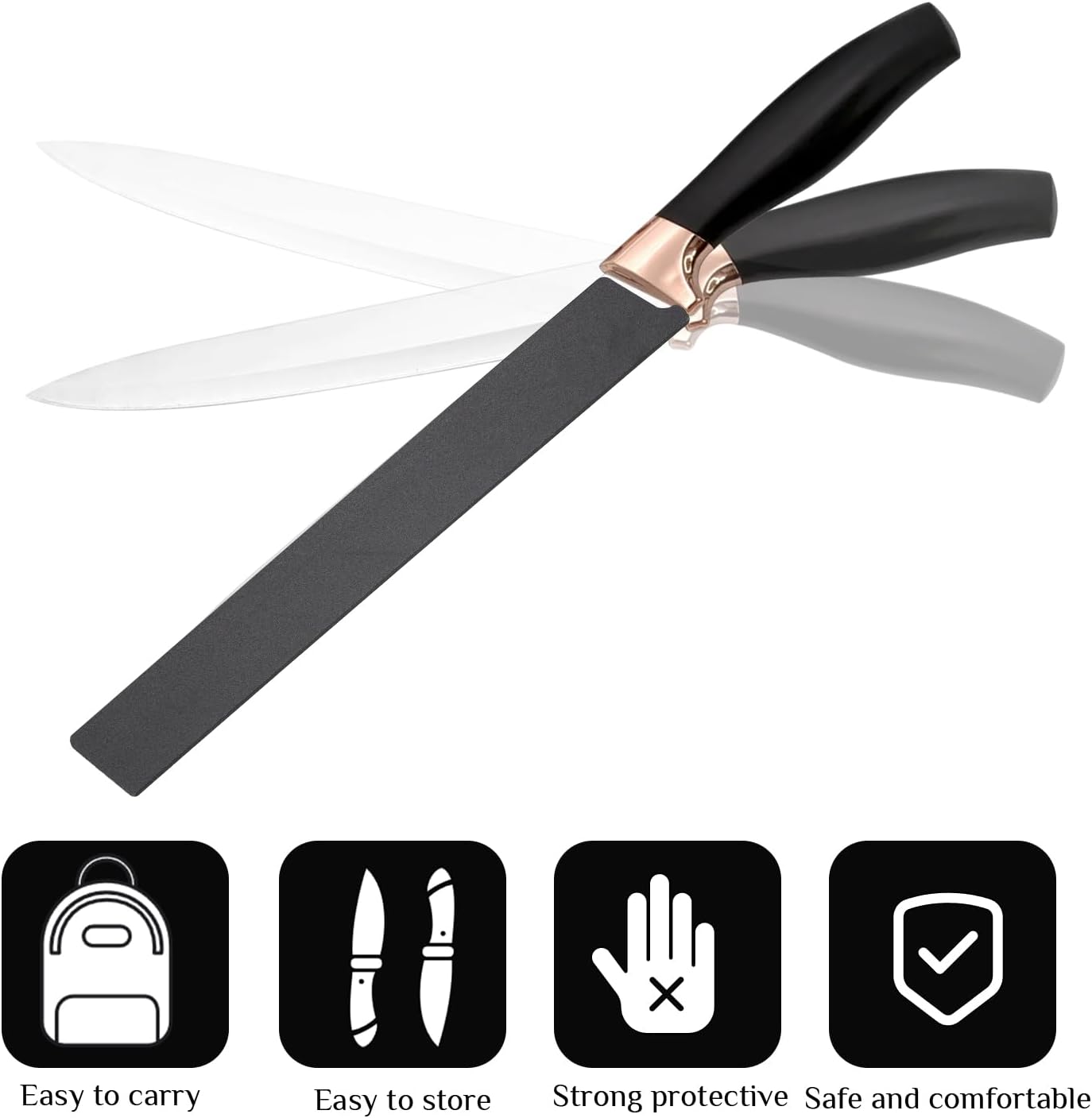 6 Pcs Universal Knife Edge Guards for 14 Knife